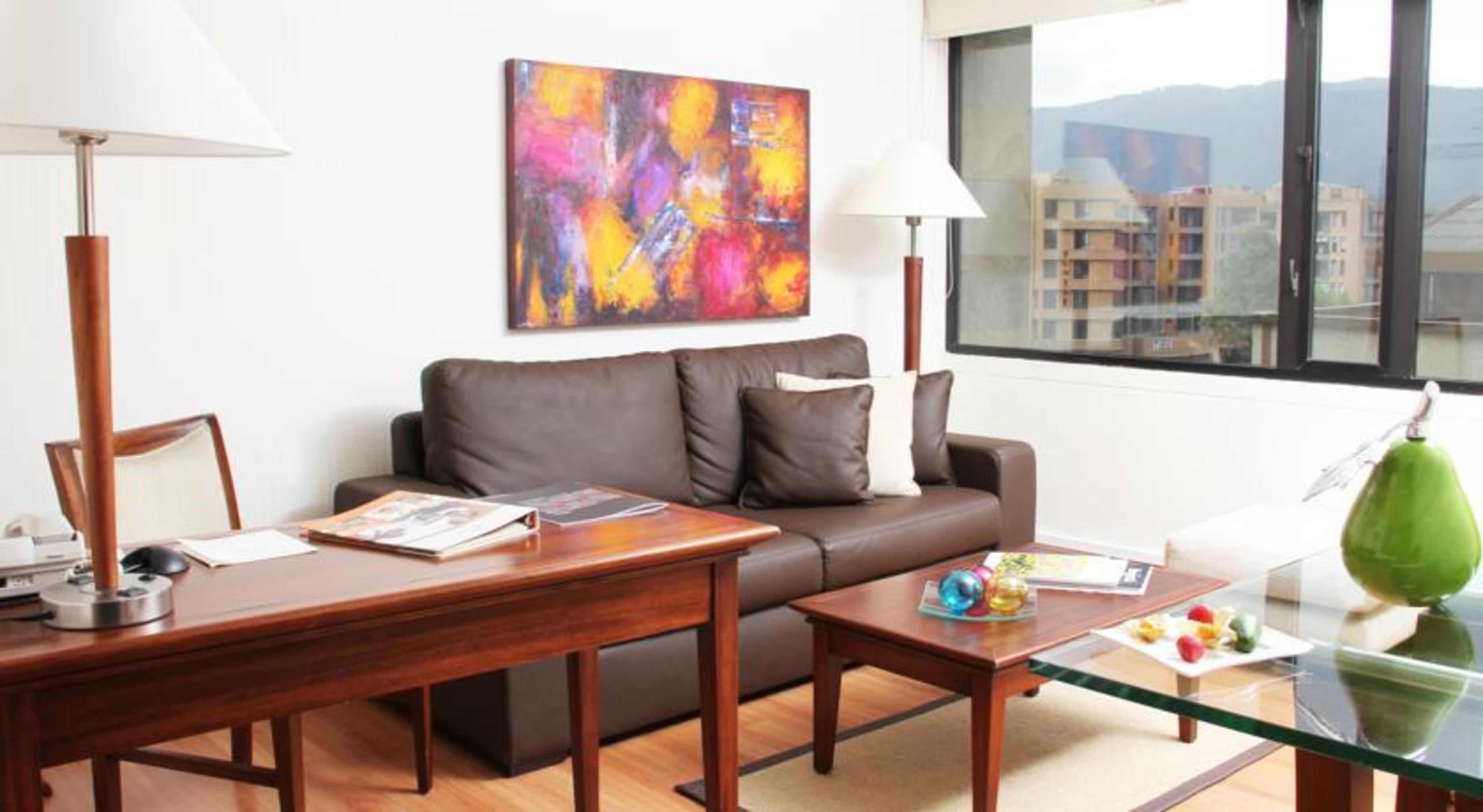 Bogota Plaza Hotel Dış mekan fotoğraf A living room